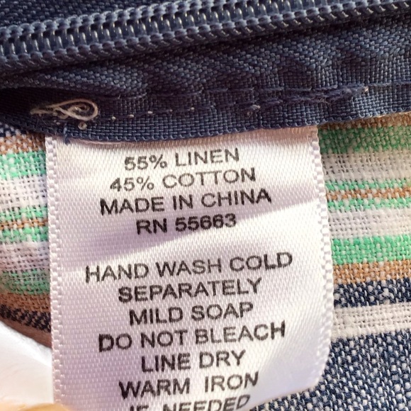 For Cynthia Striped Linen Blend Tie Front Bell Sleeve Crop Shirt - Picture 9 of 9